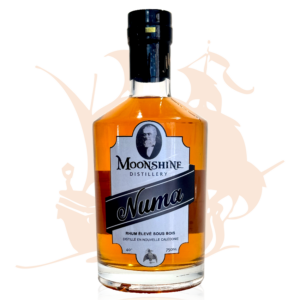 Moonshine Rhum Numa brun - Élevé sous bois - 40° - Distillé en Nouvelle-Calédonie