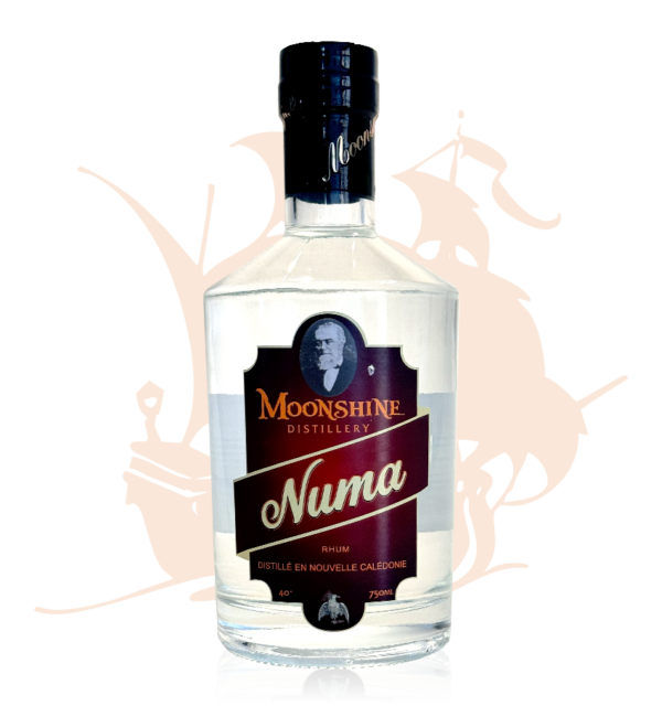 Moonshine Rhum Numa blanc - 40° - Distillé en Nouvelle-Calédonie