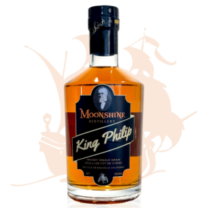 Moonshine Whysky King Philip - Vieilli en fût de chêne - 40° - Distillé en Nouvelle-Calédonie