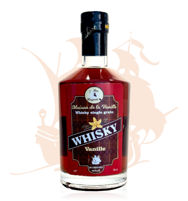 Moonshine Whysky Vanille - 40° - Distillé en Nouvelle-Calédonie